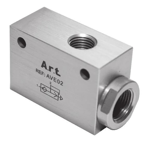 Serie AVE 1/8 - 1/4 - 3/8 - 1/2 - 3/4 NPT