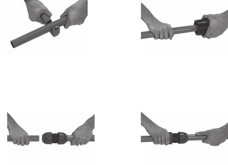 Serie S · Instalación del tubo